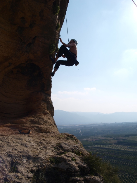 Climbing in Spain 